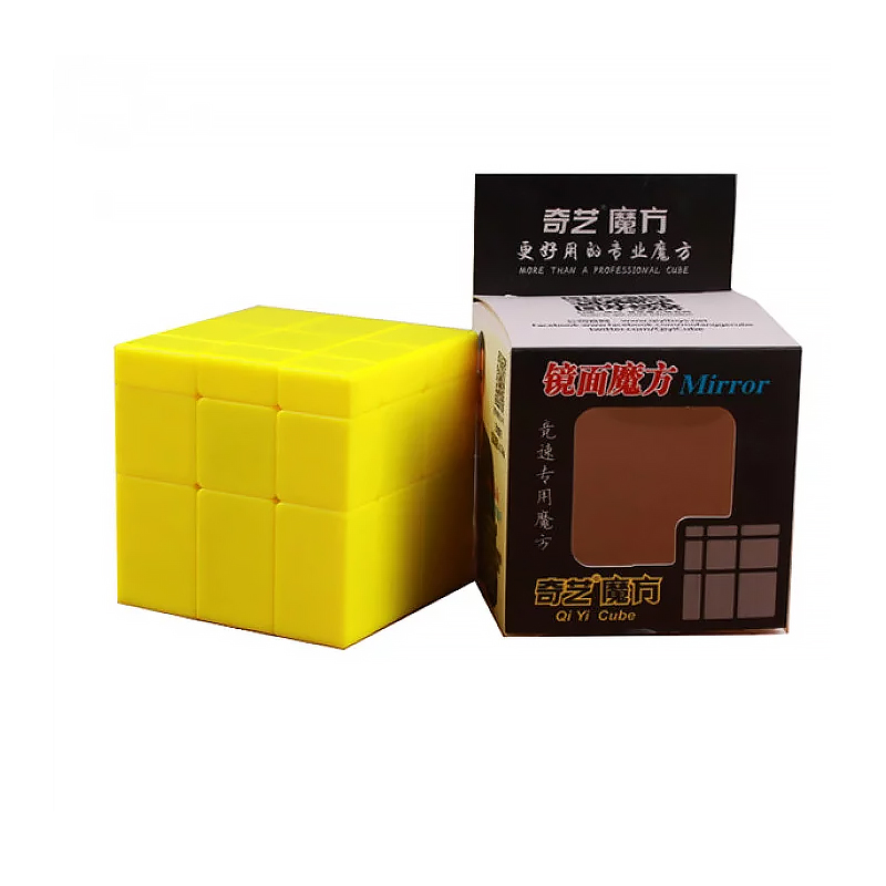Дзеркальний кубик 3х3 QiYi MoFangGe Mirror Blocks Жовтий - 170263 large popup