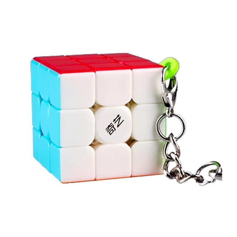 Кубик Рубіка 3х3 Брелок QiYi Key Ring Cube - 170292 large popup