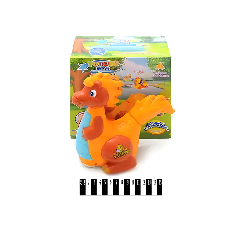 Морський коник з музикою, коробка 22,2*11,6*21,3 см (90031) large popup