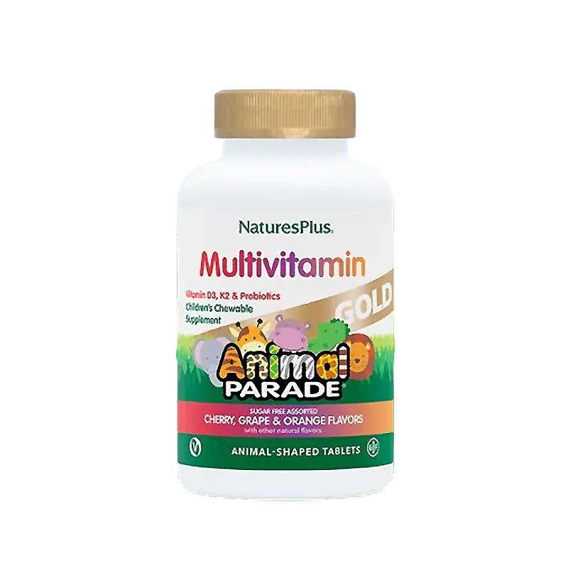 Комплекс мультивітамінів та мікроелементів+Ферменти+пробіотик, для дітей від 2 років, Animal parad g large popup