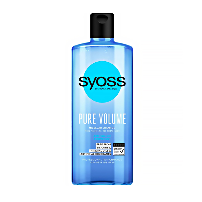 Шампунь Syoss Pure Volume для волосся, 440 мл (18741) large popup