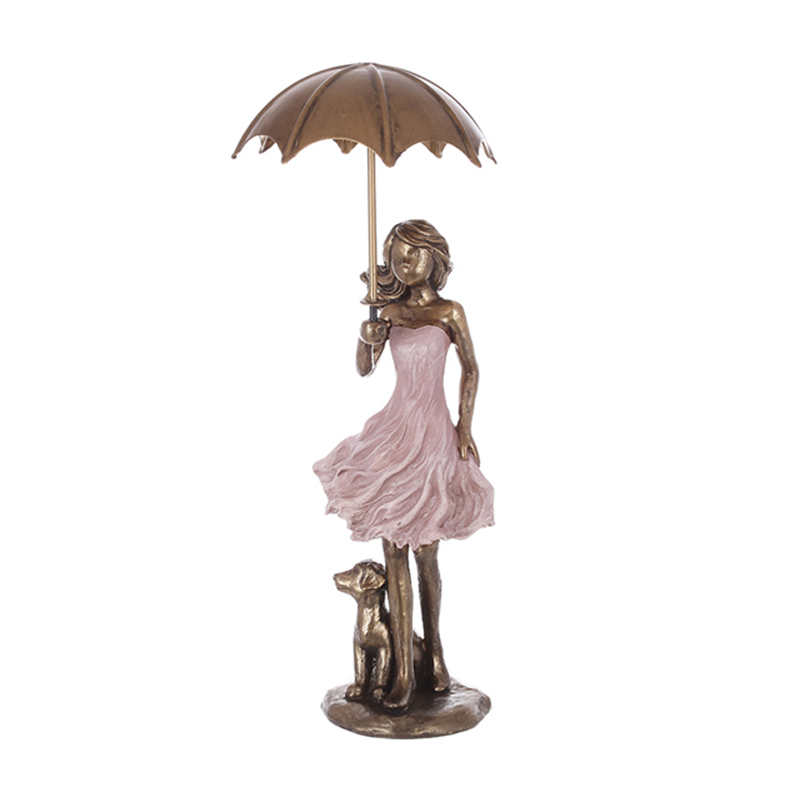 Декоративна статуетка Дівчинка із парасолькою large popup