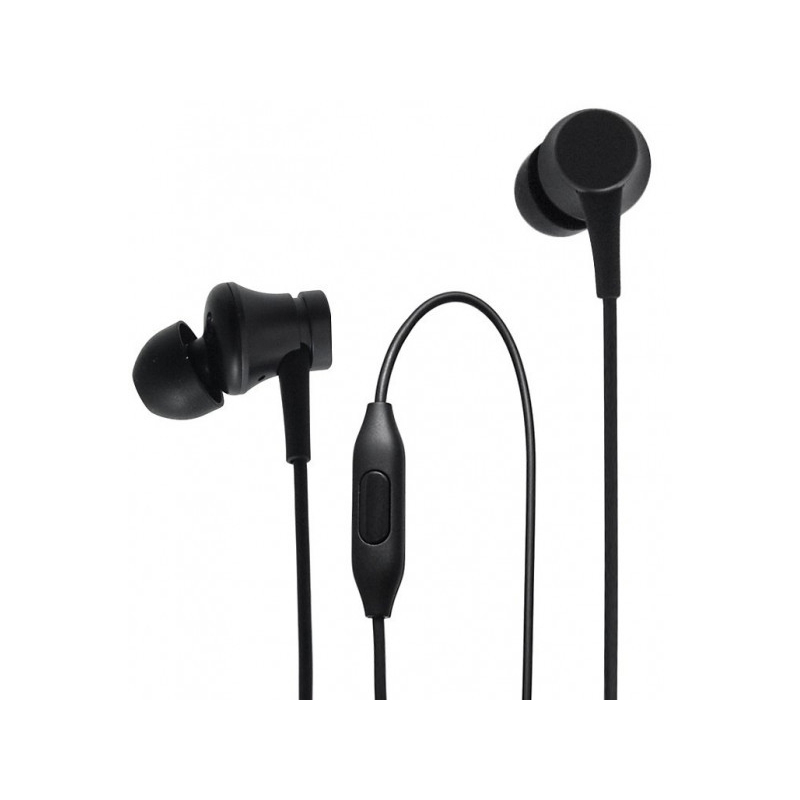 Навушники Xiaomi Mi In-Ear Headphones Basic Matte Black (ZBW4354TY) large popup