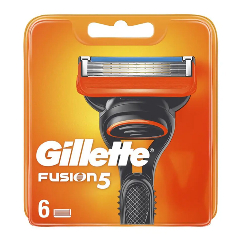 Картриджі Для Гоління Gilette Fusion. 6 шт. large popup
