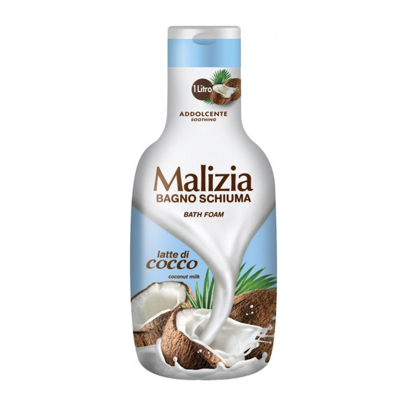 Піна для ванни Malizia з кокосовим молоком, 1000мл large popup
