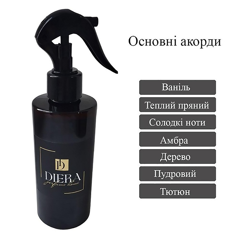 Cпрей парфумований універсальний для дому Diera perfume home №7, 300 мл. - 187370 large popup