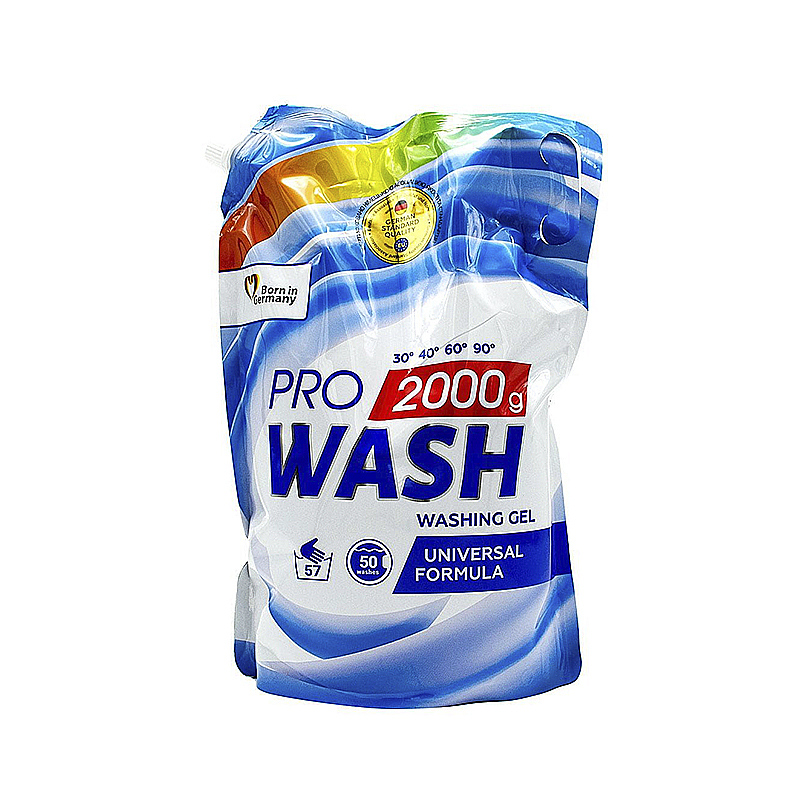 Гель для прання Pro Wash 2л Універсал (12853) large popup