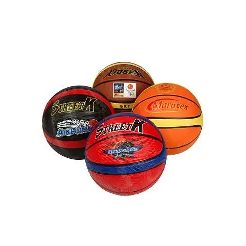 М'яч баскетбольний гумовий, розмір 7, 600г (BT-BTB-0028) - 166065 large popup