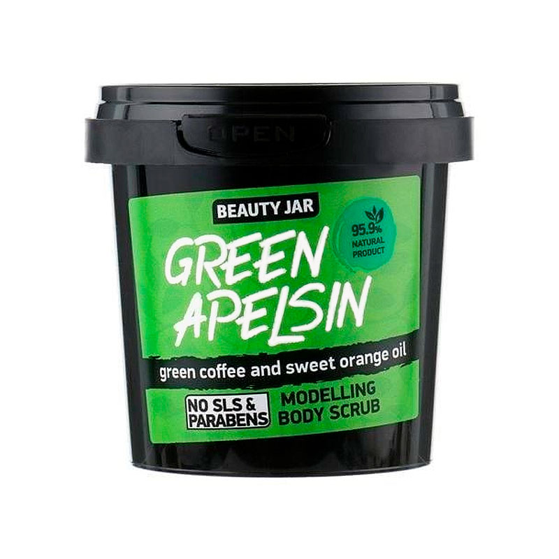 Beauty Jar Скраб для тіла моделюючий Green Apelsin 200 гр large popup