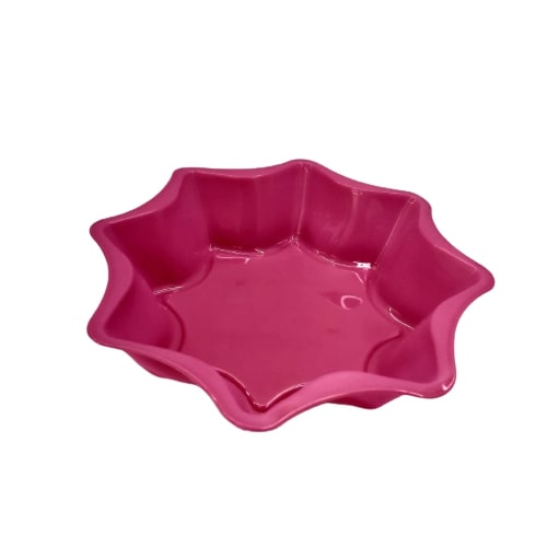 Форма для випічки Торта восьмикутник силікон рожева (FRU-851) - 1215 large popup
