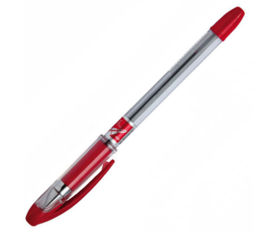 Ручка `Maxriter` масляна ТМ PIANO червона (300310) large popup