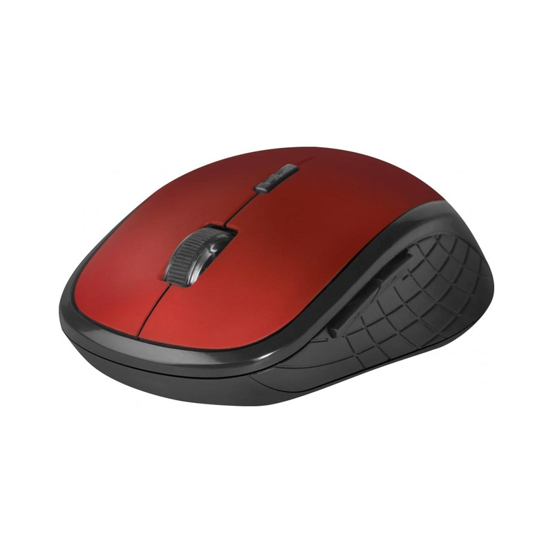 Миша комп'ютерна DEFENDER MM-415, бездротова, червона large popup