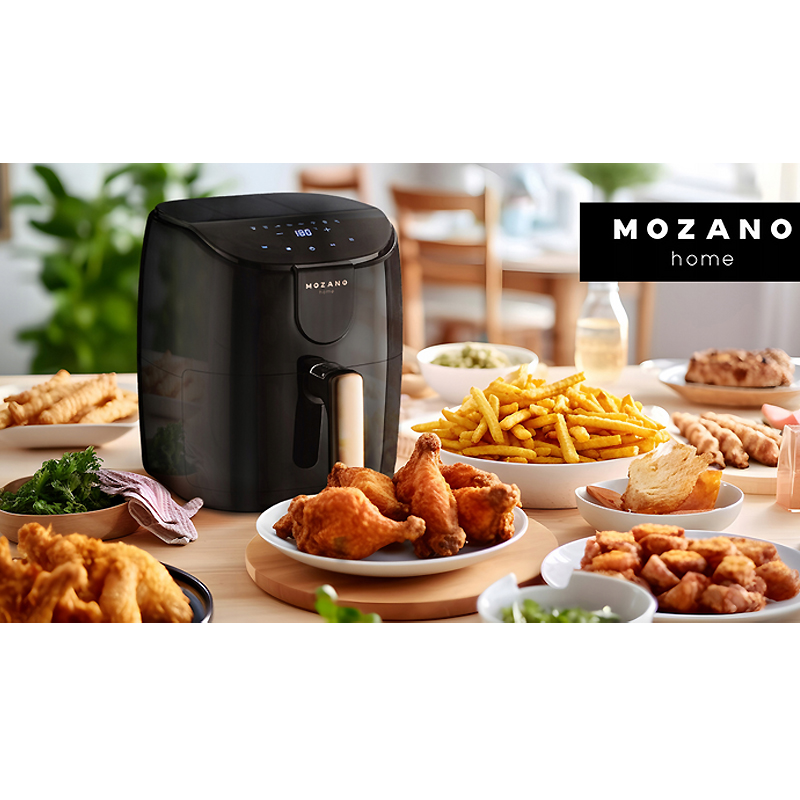 Аерофритюрниця Mozano Active Fryer AGD/FRY/01 Gold 1500W 4L large popup