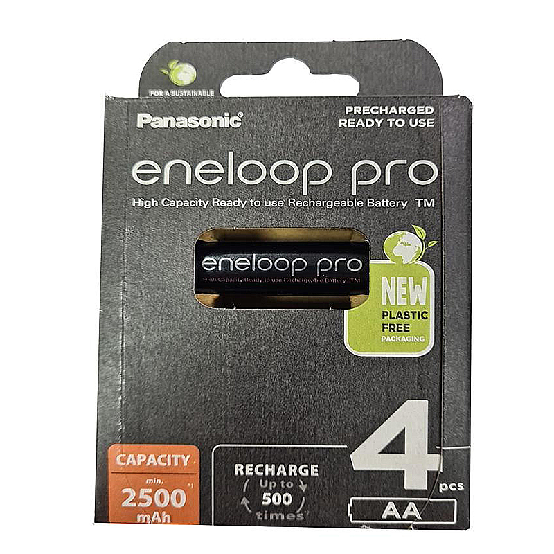 Аккумулятор AA Panasonic Eneloop Pro 2500mAh NiMH, Цена за 1шт (предзаряженный) HR6
 large popup