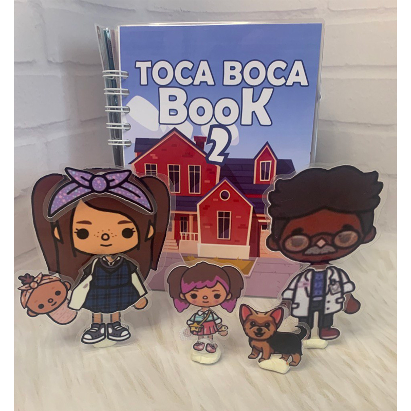 Альбом на липучках 'Toca Boca BooK 2' (RTBB2) large popup