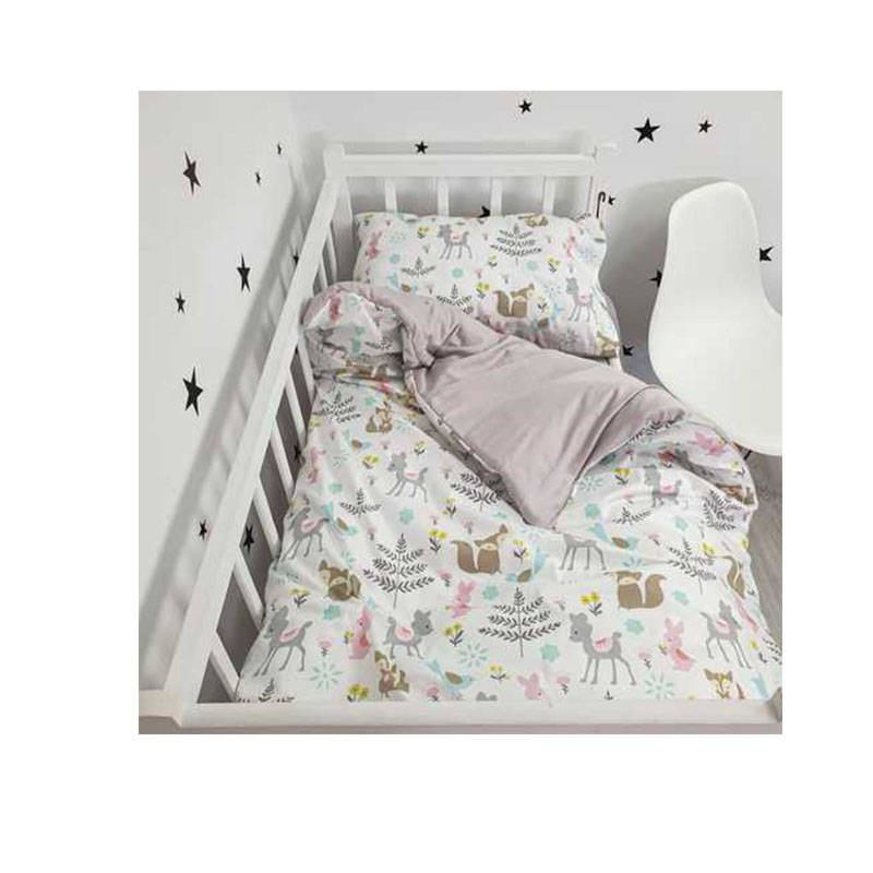 Дитяча постільна білизна Oh My Kids, Forest Animals в ліжечко для дітей 0-3 років (ПБ-106-С)  large popup