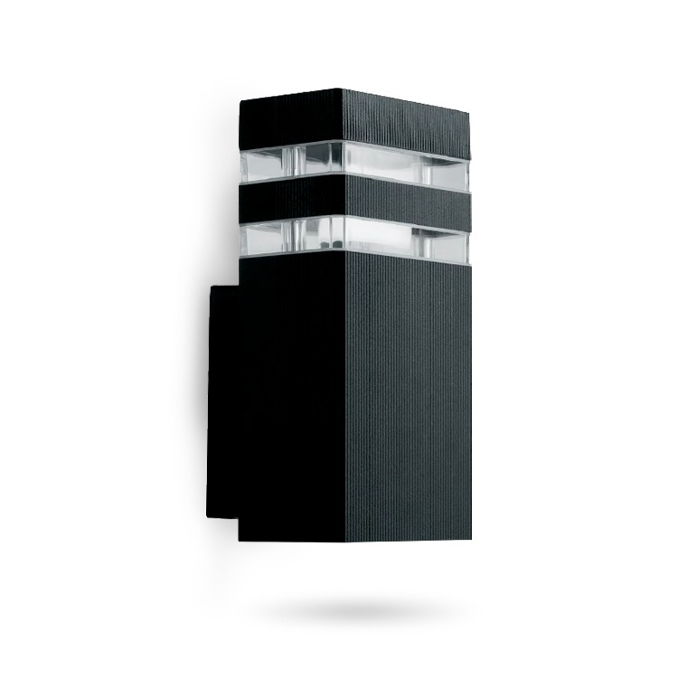 Архітектурний світильник у чорному каркасі на 1 лампочку large popup