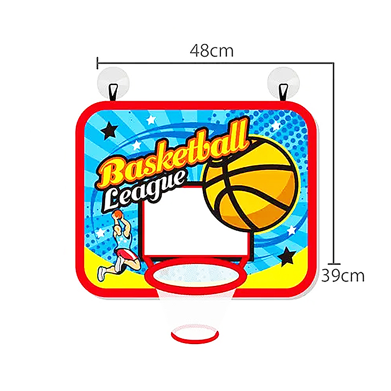 Баскетбольний кошик на присосках, у кор.28*6,5*21см large popup