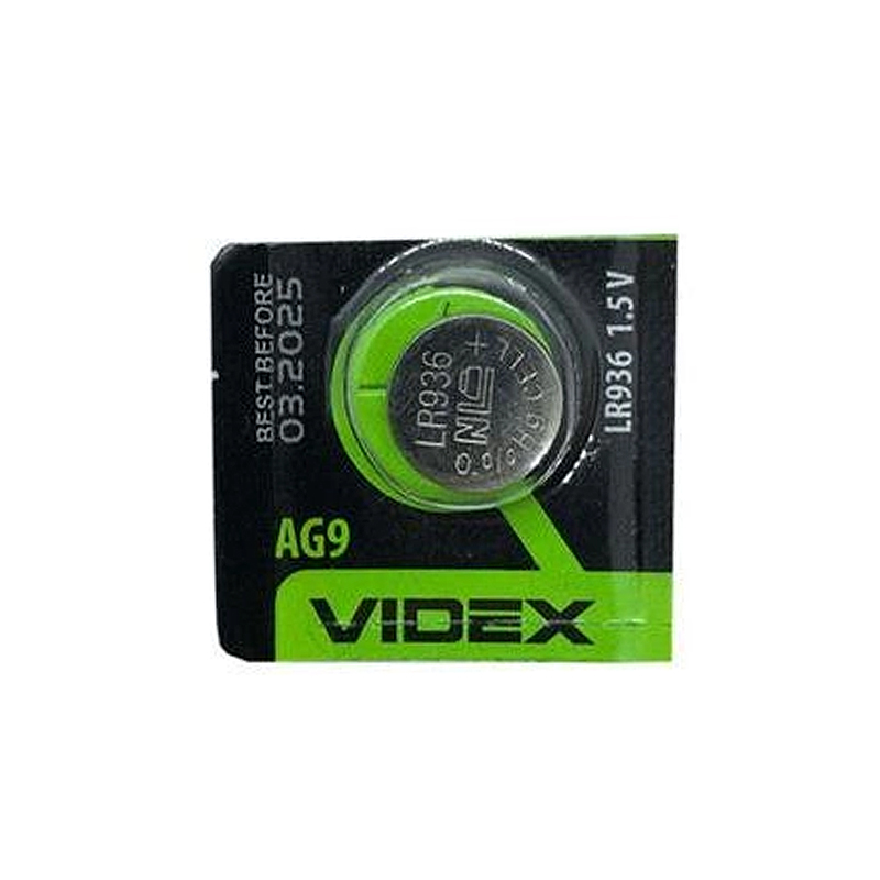 Батарейка Videx AG 9 (LR936) 1шт. large popup