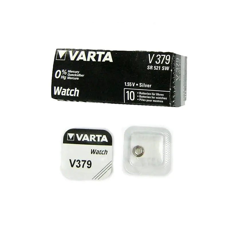 Батарейка Varta AG0 (SR379, SR521) (Розпродаж придатний до 05.2020) large popup