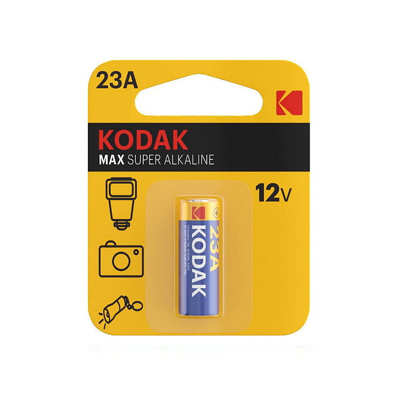 Батарейка 23A Kodak 12B , 1шт (блистер по 1 шт) MN21 large popup