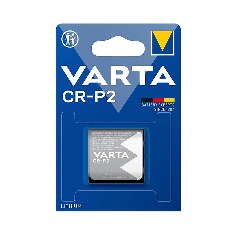 Батарейка CR-P2 Varta, 6V, Lithium (для сенсорних кранів, фотоапаратів) large popup