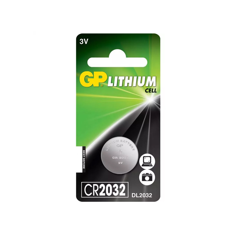 Батарейка GP CR2032 Lithium 3V. 1 шт large popup