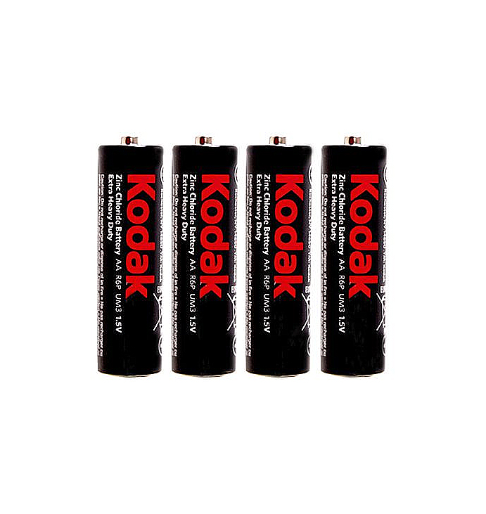 Батарейка КODAK R06 сольова AA (пальчик), 1 уп (4шт) (4704) large popup