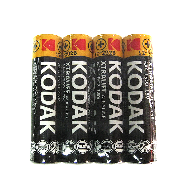 Батарейка LR03 Kodak Xtralife, 1шт (tray по 4шт) AAA large popup