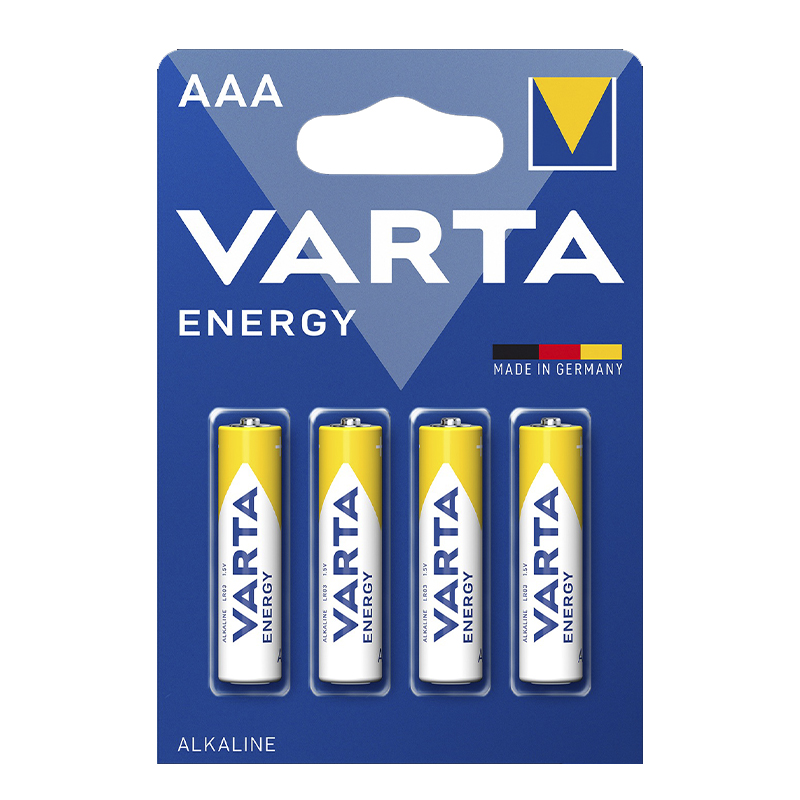 Батарейка LR03 Varta Energy , 1шт (блистер по 4шт) AAA large popup