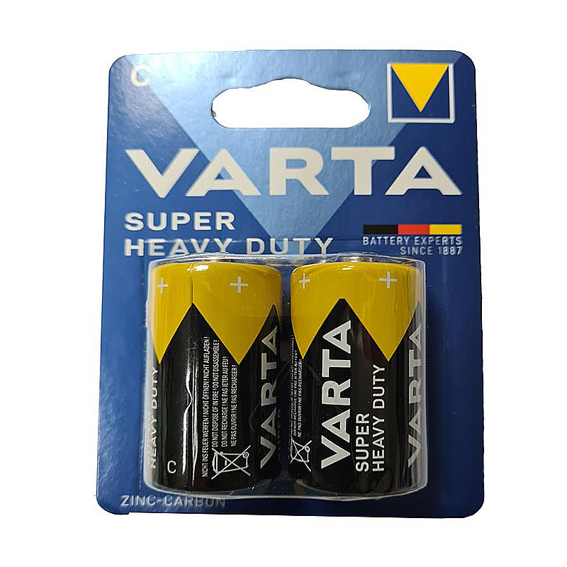 Батарейка R14 Varta Superlife, 1шт (блістер по 2шт) C
 large popup