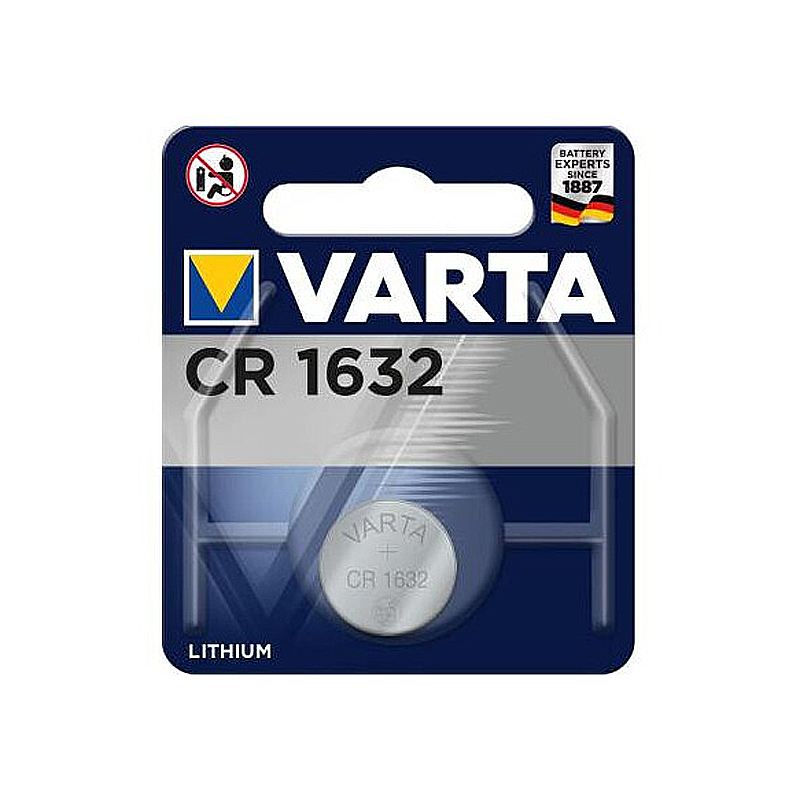 Батарейка Varta CR1632 Lithium 3V 1шт. large popup