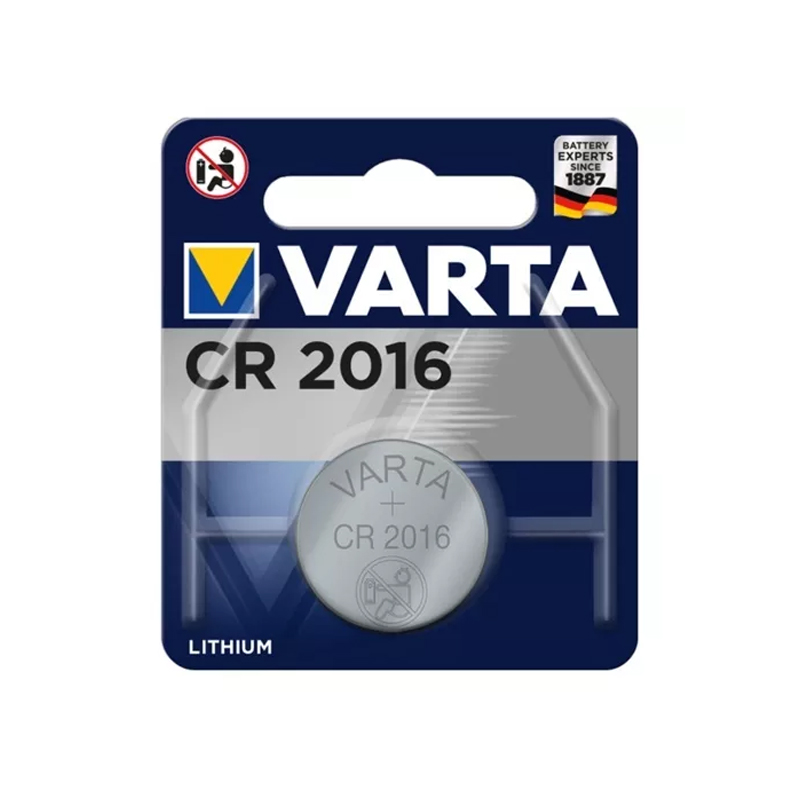 Батарейка Varta CR2016 Lithium 3V 1шт. large popup