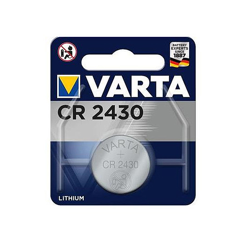 Батарейка Varta CR2430 Lithium 3V 1шт. large popup