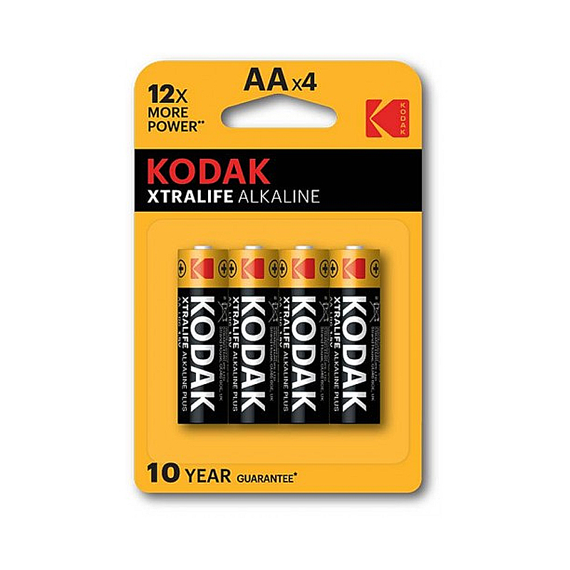 Батарейка LR6 Kodak Xtralife, 1шт (блістер по 4шт) AA large popup