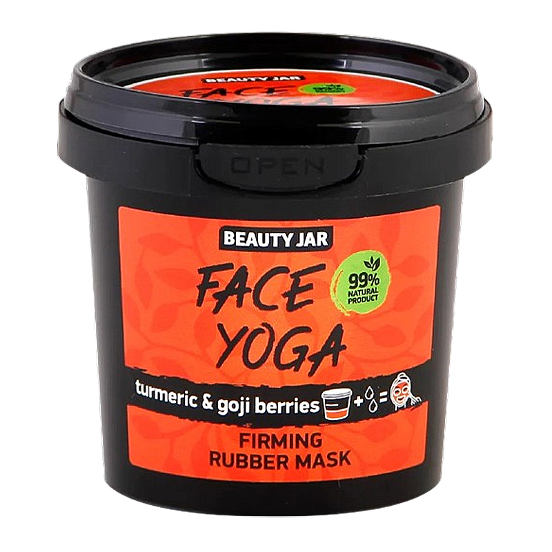Beauty Jar Альгінатна зміцнююча маска для обличчя Face Yoga 20 г large popup