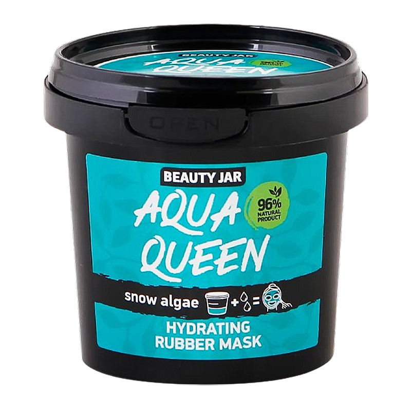 Beauty Jar Альгінатна зволожуюча маска для обличчя Aqua Queen 20 г large popup