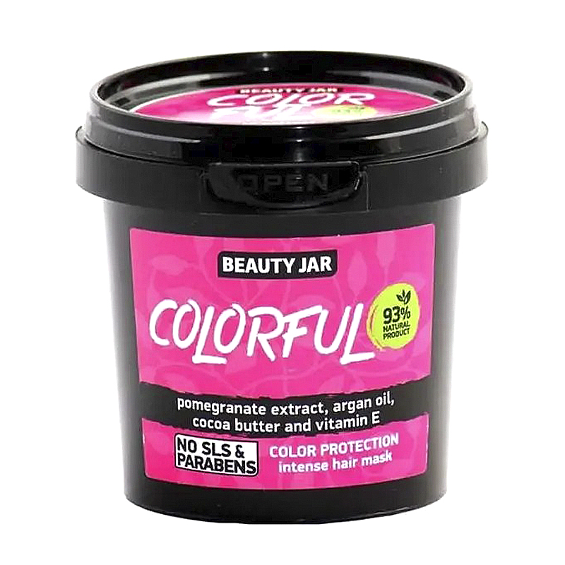 Beauty Jar Інтенсивна маска для фарбованого волосся Colorful 200 мл large popup