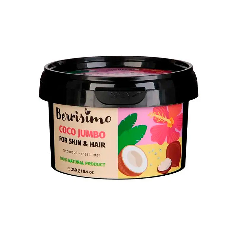 Beauty Jar Масло для шкіри та волосся Coco Jumbo 240 г large popup