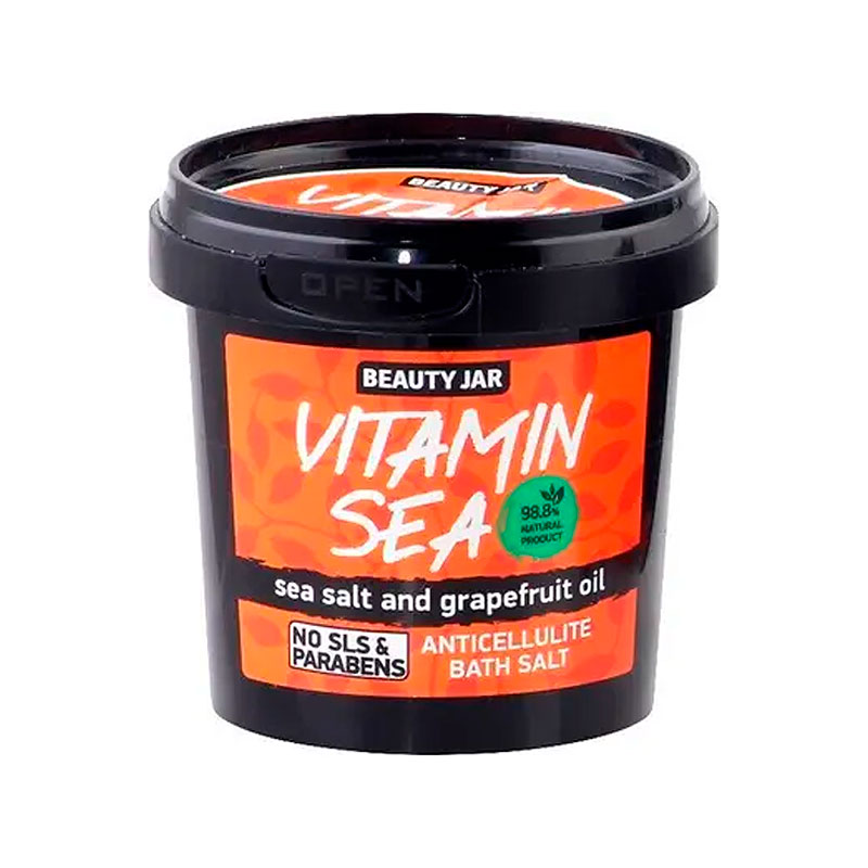 Beauty Jar Пініста сіль для ванни Vitamin Sea 150 г large popup