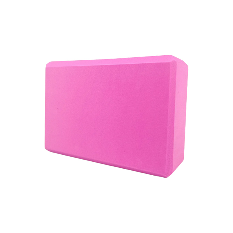 Блок для йоги EasyFit EVA, 23х15,5х7,5 см, рожевий (EF-1818-P)  large popup