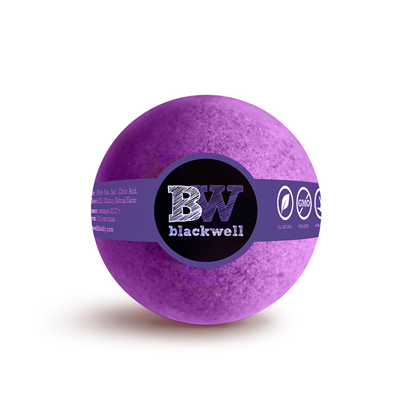 Бомбочка Blackwell для ванны фиолетовый коктейль, 165 г large popup