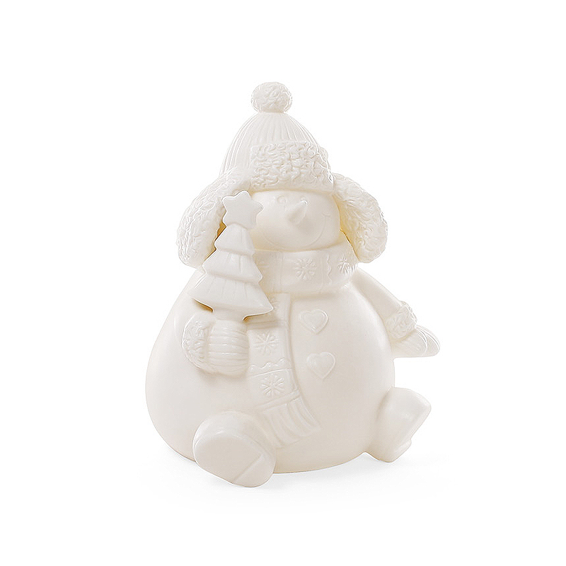 Декоративна статуетка Сніговик з LED-підсвічуванням, 18.1см large popup