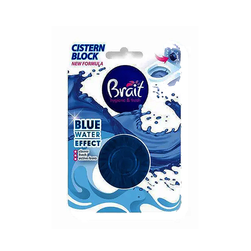 Блок для туалетного бочку Brait Blue water effect 1 шт (20414) large popup