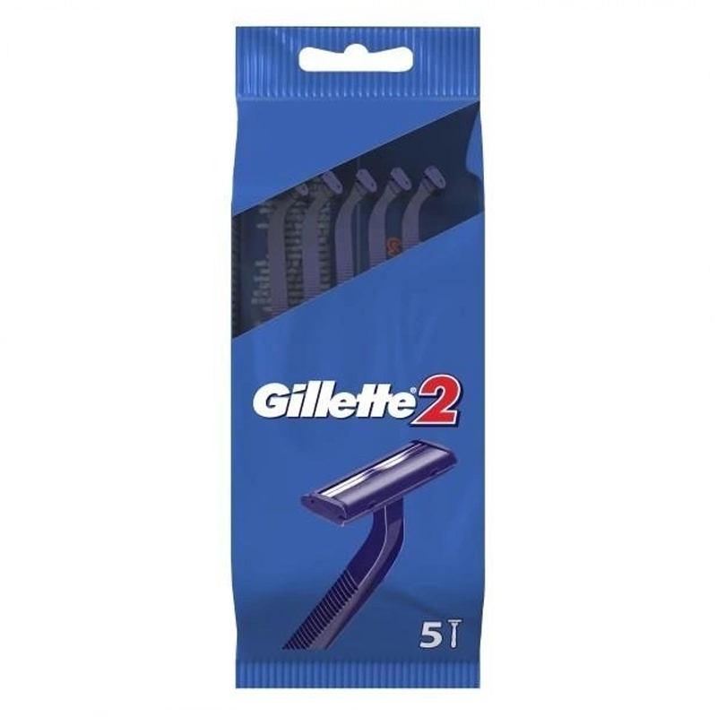 Бритви одноразові Gillette 2 (5 шт) large popup