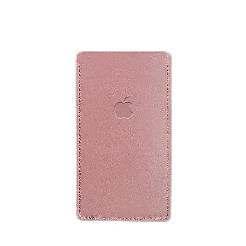 Шкіряний чохол для iPhone 11 Рожевий large popup