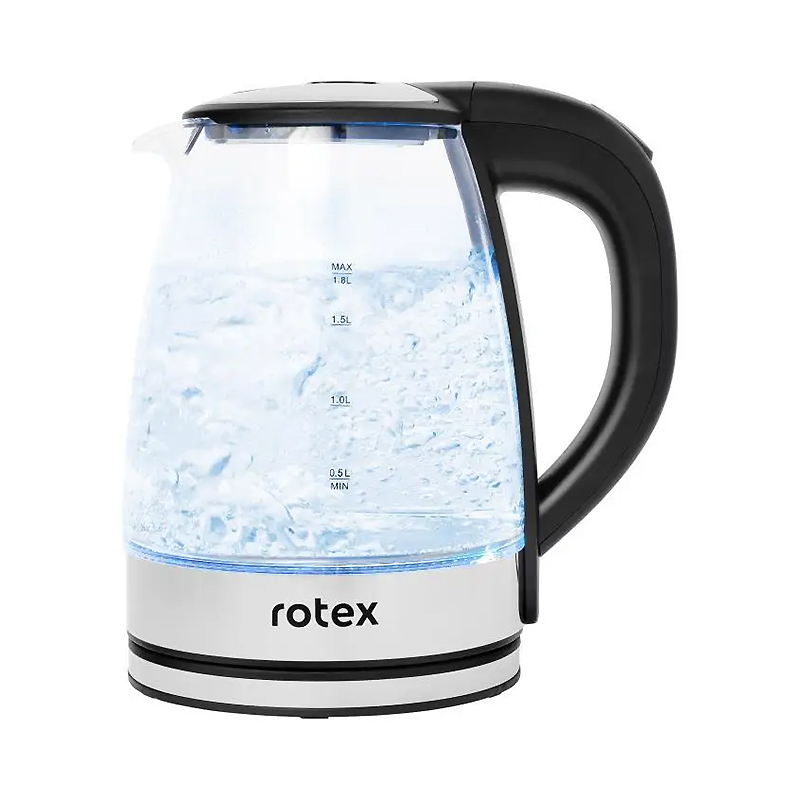 Чайник Rotex RKT91-GS (скло, підсвітка) large popup