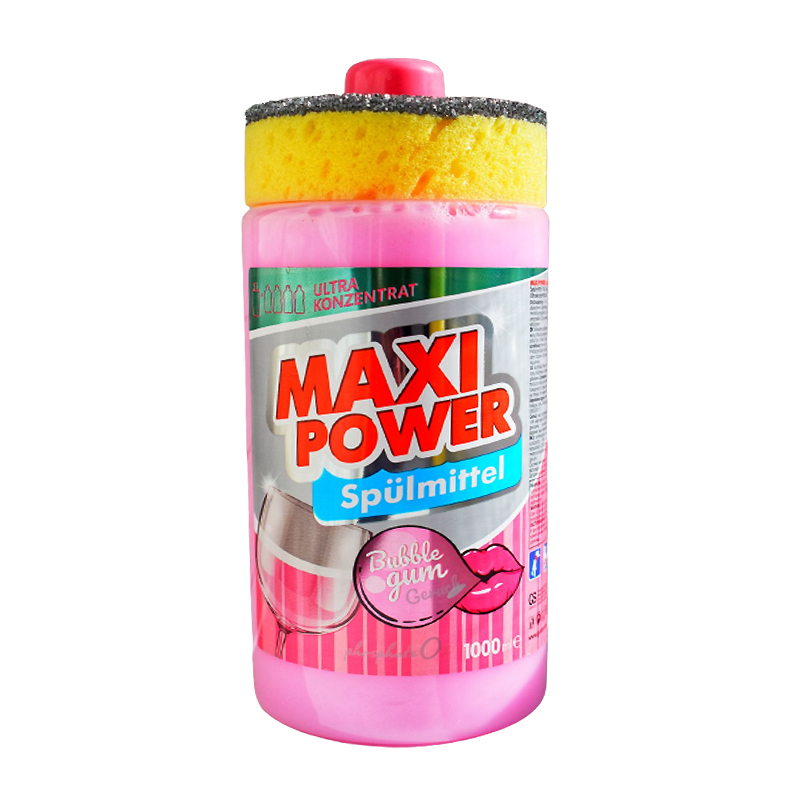 Засіб для миття посуду Maxi Power Bubble Gum 1л large popup