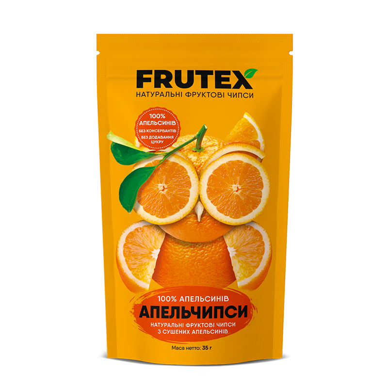 Чіпси Frutex апельсинові, 35 г. large popup