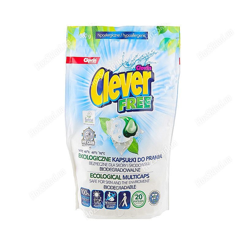 Капсула Clever Free Duo caps, 1шт large popup